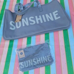 Sunshine Tote and Pouch Set